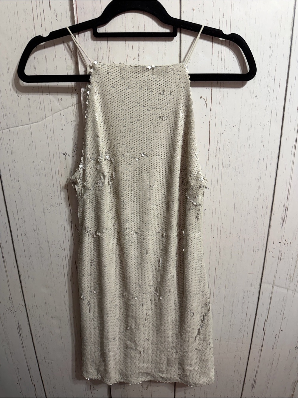 NWT En Creme Sequin Dress